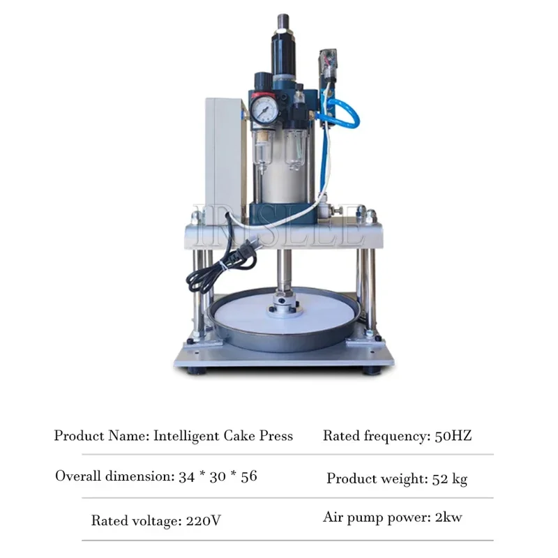 Pneumatic Extruder Dough Press Circular Press Pizza Pastry  Dough Press Machine