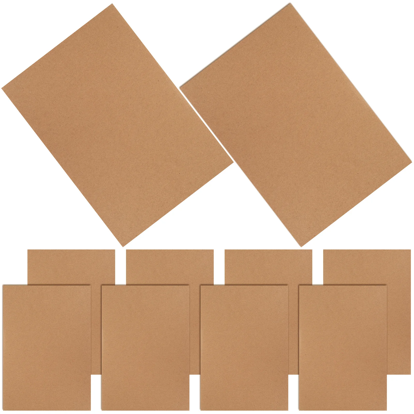 10 Sheets Corrugated Cardboard Express Packaging Paper Industrial A4 Size Mailer Boxes Delivery for Moving Shipping