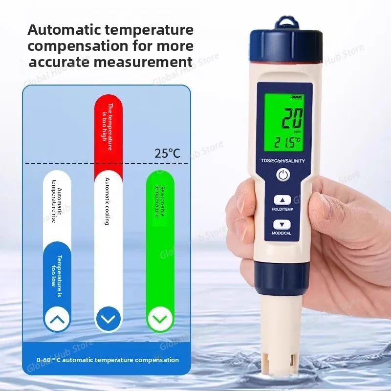 5 In 1 Water Qualit…