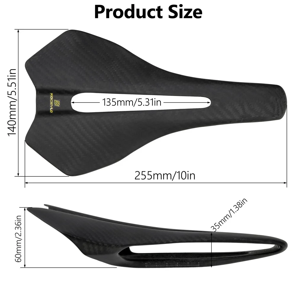 New Ultralight Carbon Fiber Integrated Molding Bicycle Saddle Road/MTB Cycling Bike Carbon Fiber Seat Saddles Cushion 3K Matte