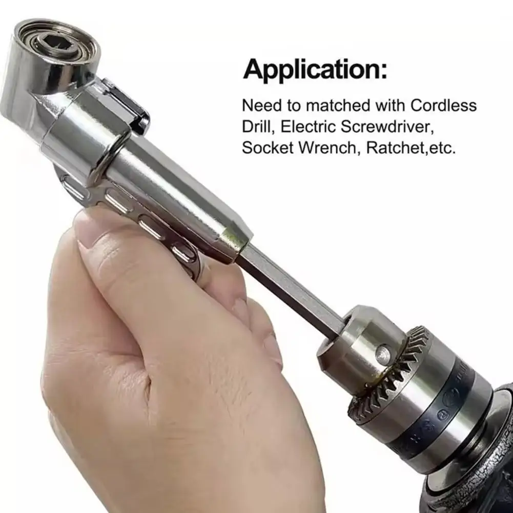 105 Degree Handle Turning Screwdriver Joint Sleeve Multifunctional Corner Tool Screwdriver Head Turning Universal Joint