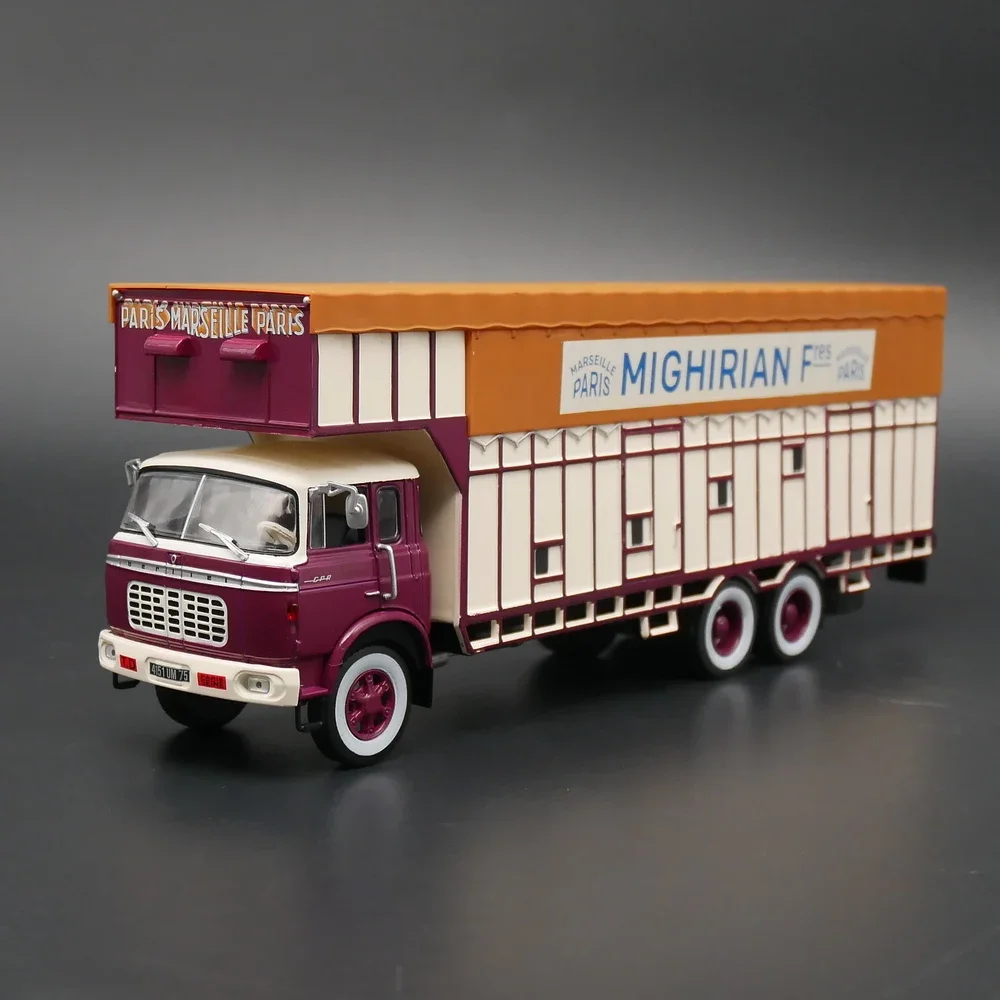 

Diecast Ixo 1/43 Scale Berliet GPR 12 Berliet Truck Van Simulation Alloy Car Model Collection Toy Gift Display Ornament