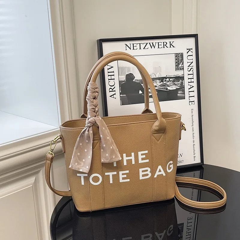 

Модная женская сумка с текстурой в стиле ретро, новая большая вместительная сумка в европейском и американском стиле