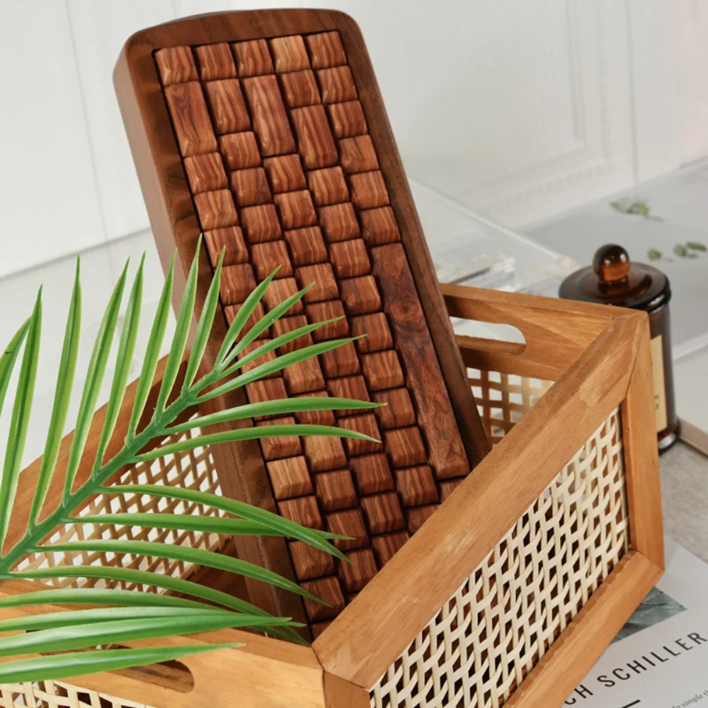 Wood Grain Keycap PBT 130 Key Side Engraved Translucent Keyboard Keychain Compatible with 60/64/84/98/108 Mechanical Keyboards