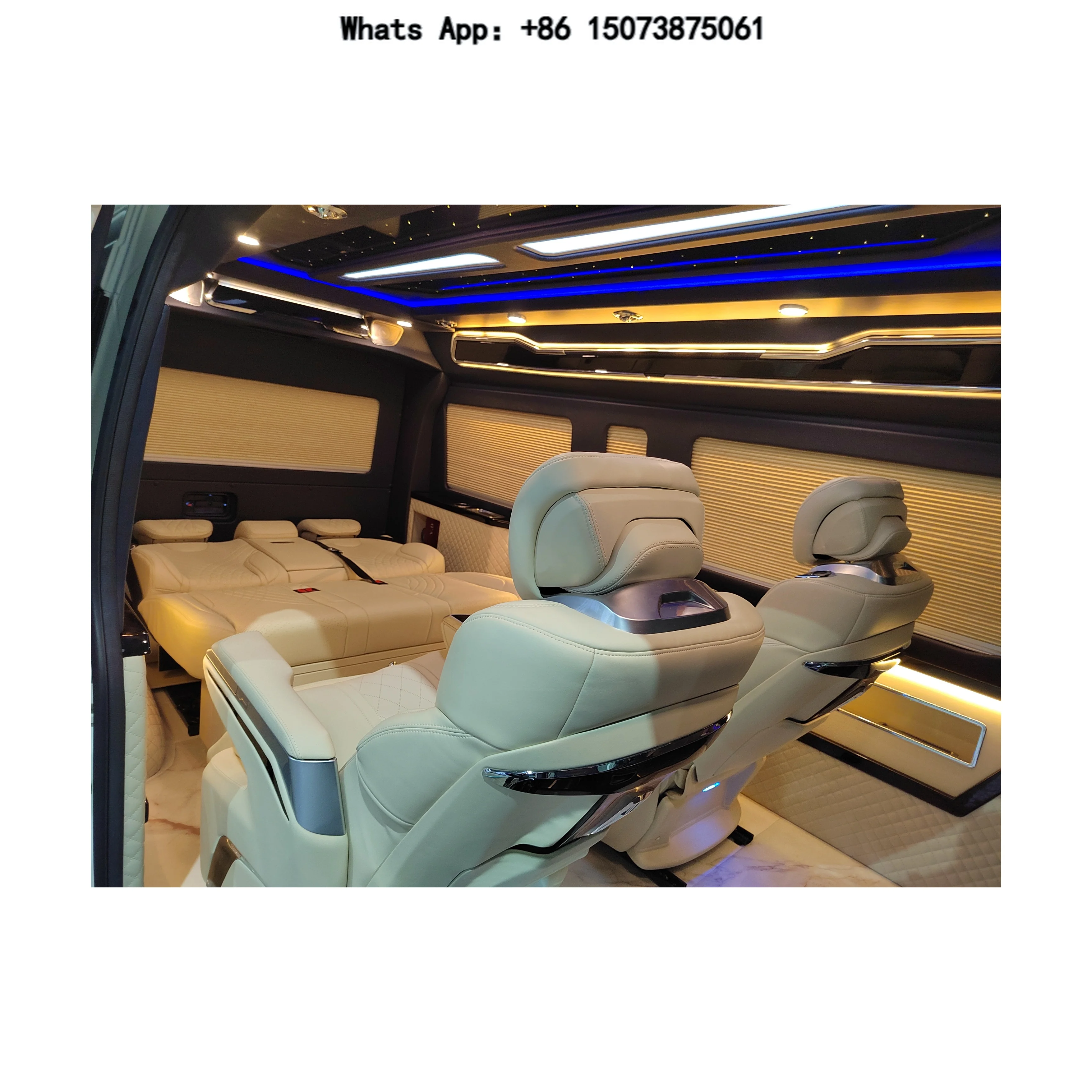 Made in China Superior Quality Luxury Car Seat Innovation with Console Smart System