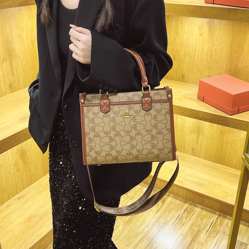 

Fashionable Designer Diaper Bag Women Luxury Crossbody Messenger Bag High-End Minimalist Stylish Large Capacity Leather Tote