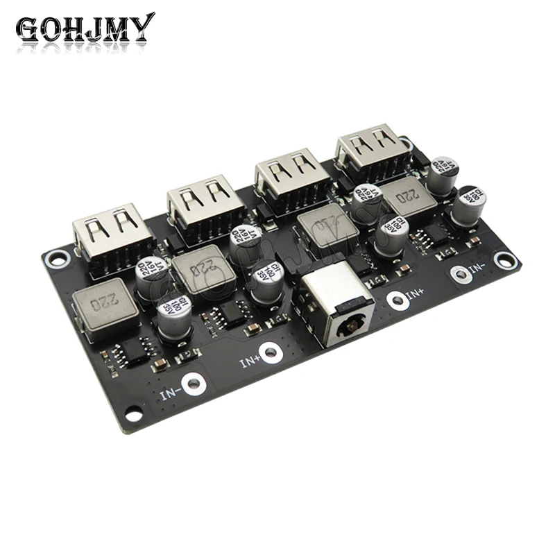 وحدة DC باك QC2.0 QC3.0 شحن سريع USB لوحة شحن الهاتف المحمول تدعم Apple Huawei FCP