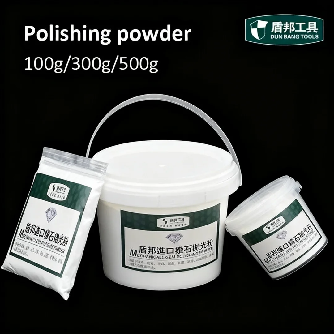 100/300/500 جرام اليشم تلميع مسحوق اليشم العسل الشمع مرآة تلميع كريستال مسحوق طحن مجوهرات مسحوق أدوات جلخ #1