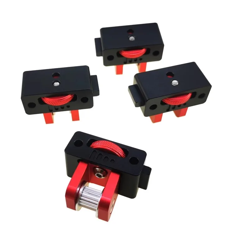 4pcs Voron 2.4 R1/R2 Accessories, CNC Wheel, 4Z Tensioner, Synchronous Belt Fixing