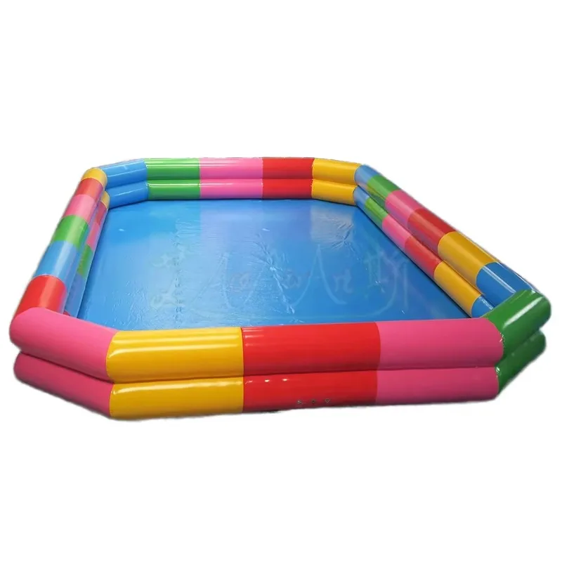 Factory Directly Sale Inflatable Water Pool Heat Sealed PVC for Summer Play or Interactive Game for Adults