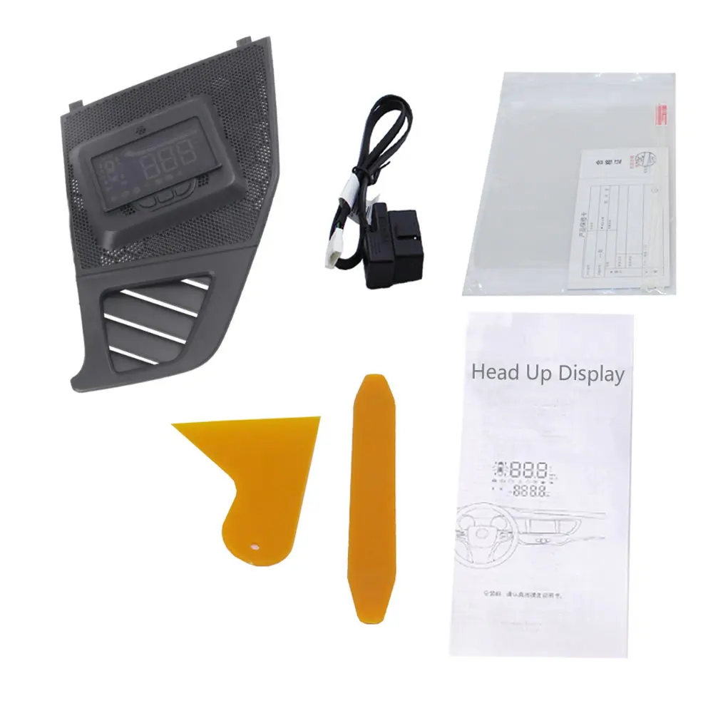 Car Head Up Display For Toyota Tacoma 2016-2025 Auto HUD LCD Projection Digital Windshield Projector Accessories