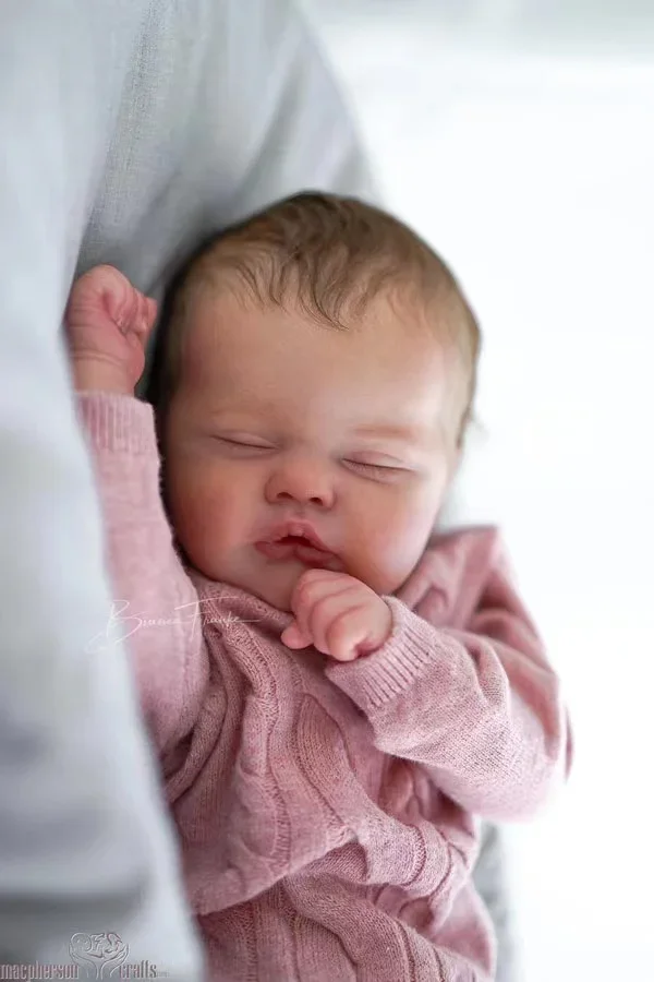 【en stock】 EGO Kit sin pintar Reborn Baby Quinbee de 18 pulgadas con cuerpo de tela