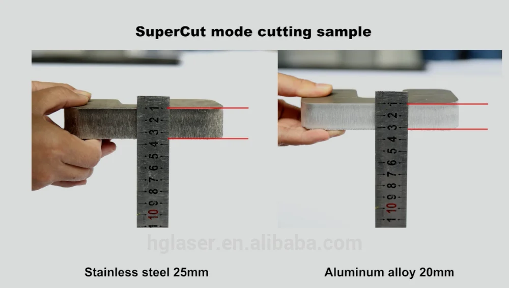 Cutting metal and nonmetal two head fiber and co2 laser cutting machine