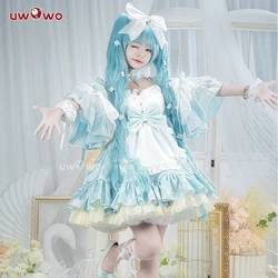 LAST BATCH UWOWO Mikku Cosplay Costume Rakutenn Collabb Happy 16th Anniversary Birthday Cosplay Women Costume Dress Outfits