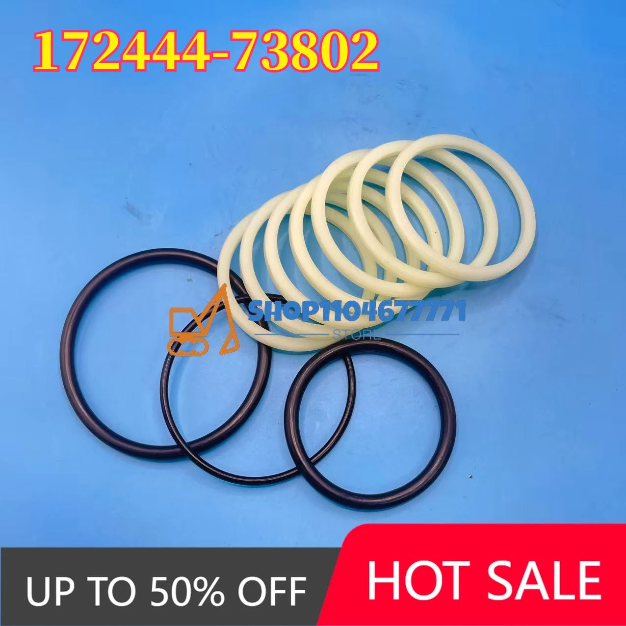 172444-73802 17244473802 SWIVEL JOINT SEAL KIT FOR YM EXCAVATOR Vio30-2 VIO30-3 Vio35-3 Vio35-5 Vio40-2 Vio40-3 Vio45-6A