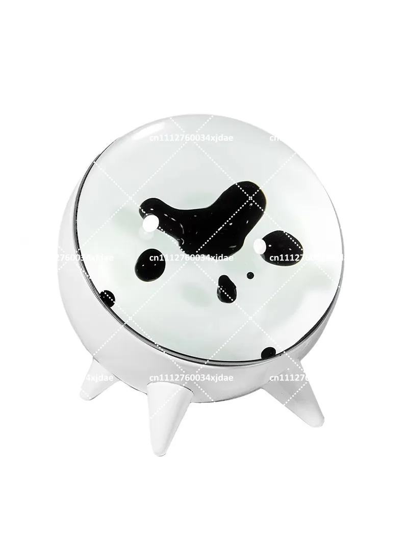 Portable Magnetic Fluid Pickup Rhythm Light, Round Ball Design, Home Decoration, Creative Table Gift