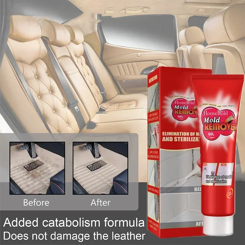 Car Interior Cleaner Vehicle Mold Remover Upholstery Seats Foot Mats Headliner Rayhongg Mold Removal Cleaning Maintenance Spray