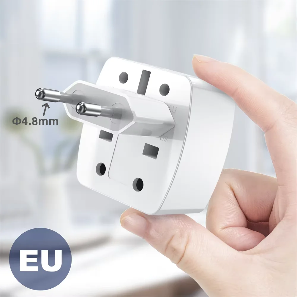 LDNIO Travel Adapter EU US AU UK Plug Universal Socket All in One AC Power Outlet Converter Eu To Usa Plug Adapter