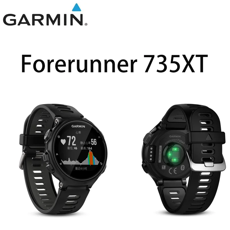 Garmin Forerunner 735XT GPS Triathlon Спорт на открытом воздухе Оптические часы с пульсометром Поддержка многоязычного переключения 95% Новинка