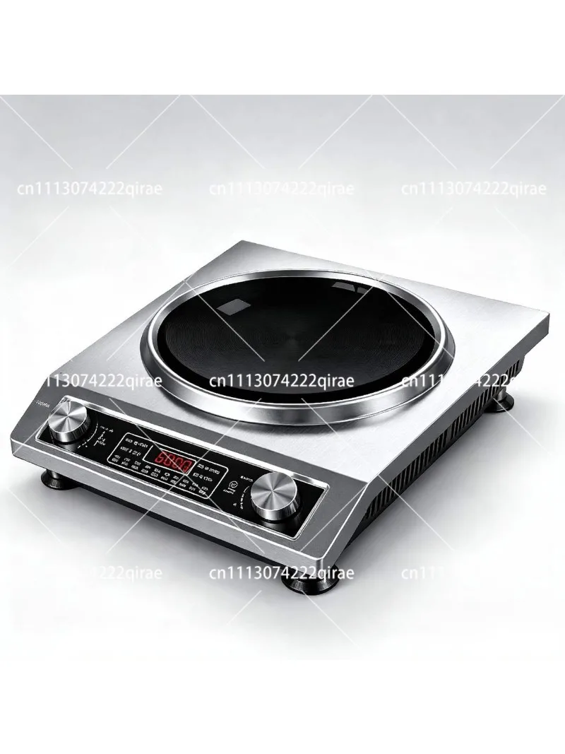 Concave Induction Cooker, Household Commercial Multi‑Function Hot Pot & Stir‑Fry Cooker, High‑Power Electric Induction Stove