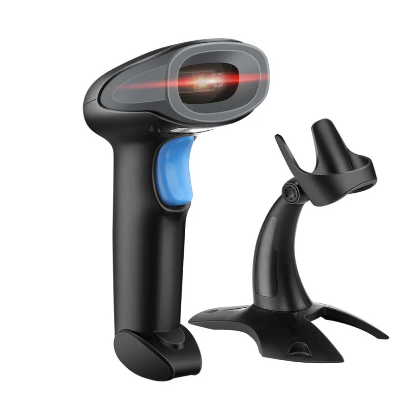 Escáner de Código de Barras Inalámbrico 2D Youku WM930, Lector de Códigos QR Bluetooth 2.4G para Logística Express, Supermercados, Comercio Minorista, Cajas Registradoras e Inventario