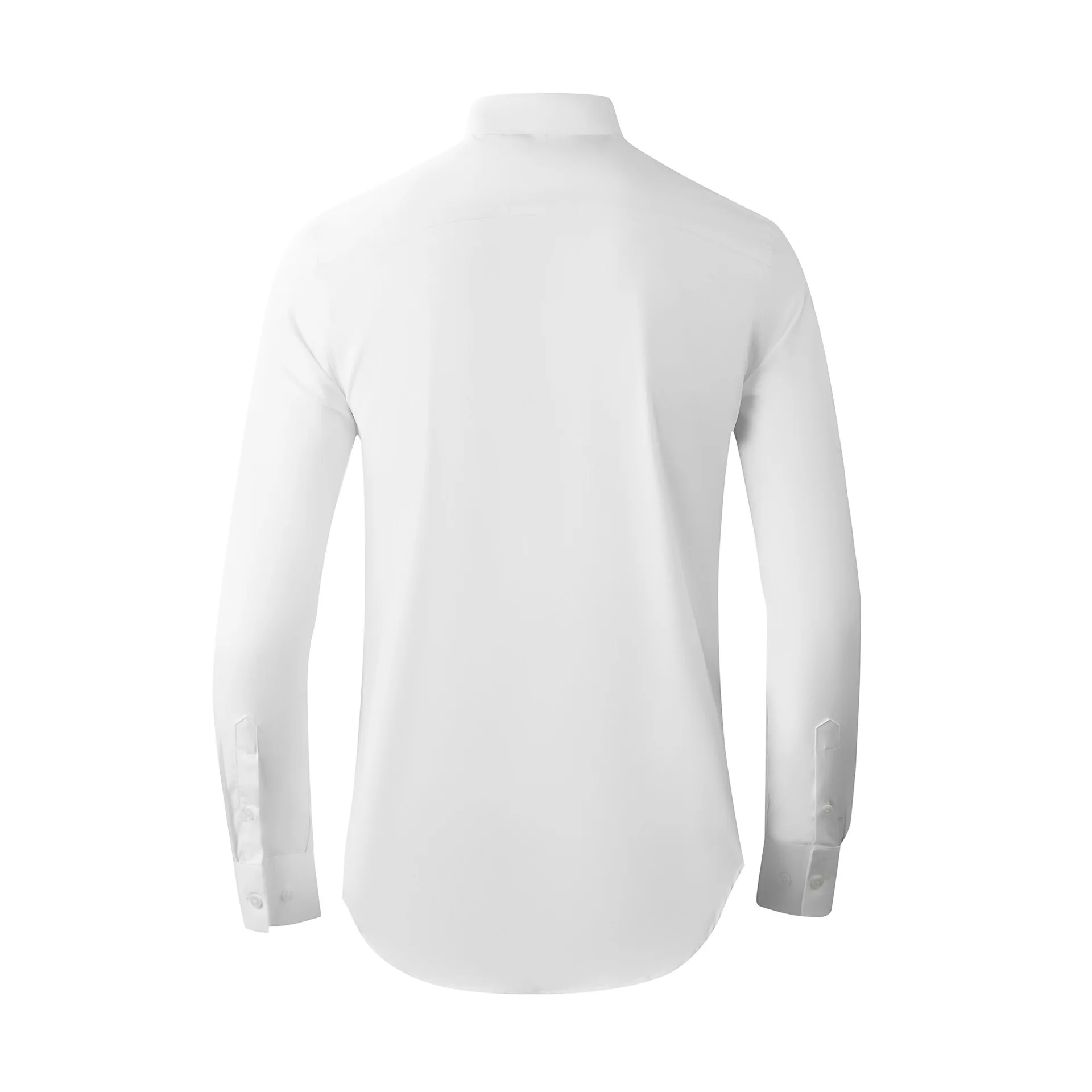 Fashion Geometric Printed Shirts Men's Long Sleeve Luxury Social Shirt Slim Fit Banquet Party Business Dress Shirts Men Clothing