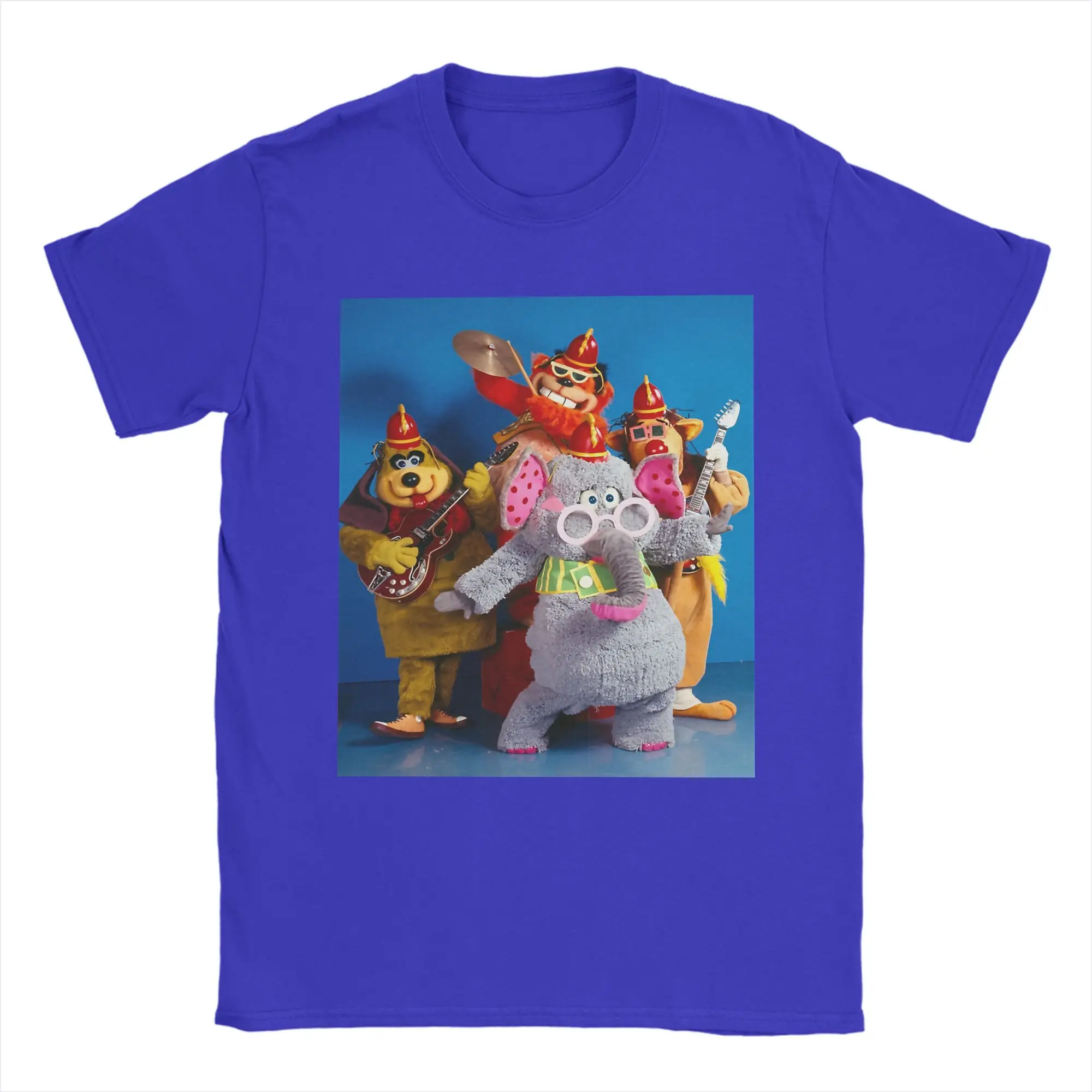 Banana Splits Gang T-Shirt Men 100%Cotton Tops Shirts Retro  Round Neck Short Sleeve
