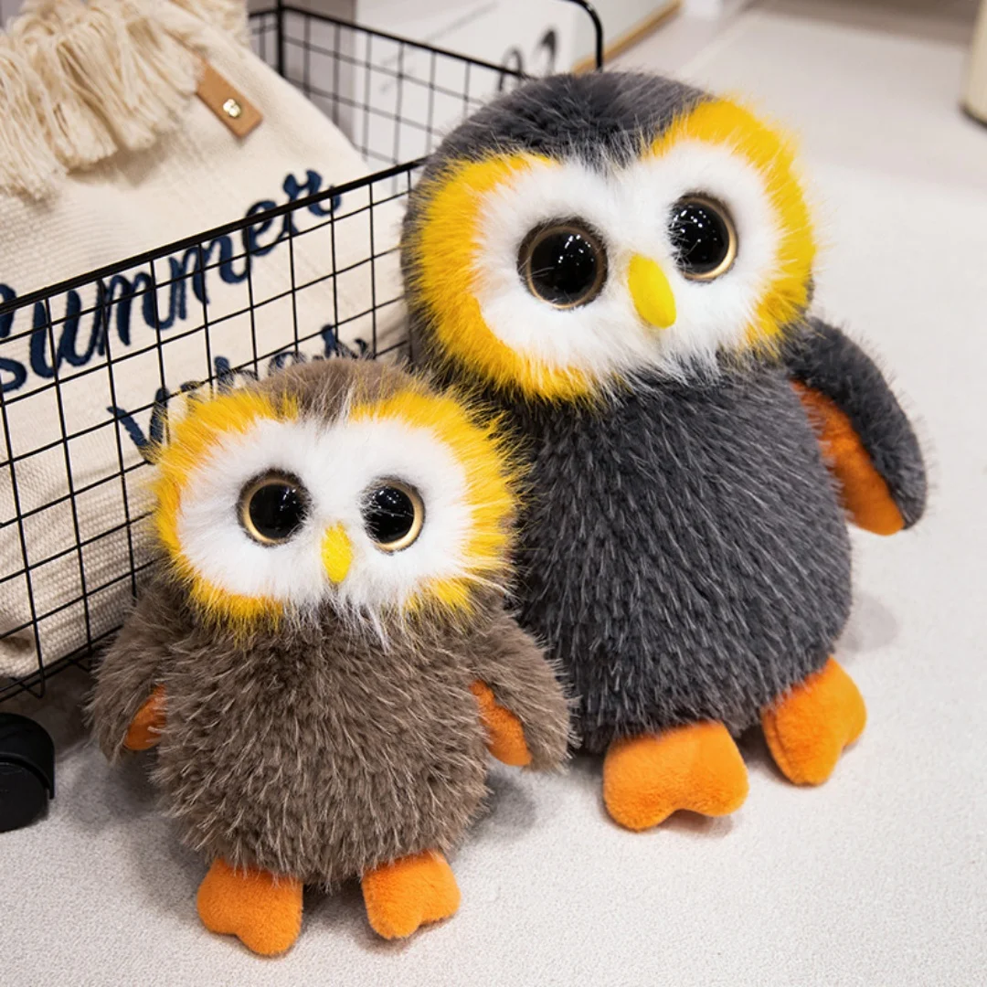 

Imitation owl plush doll cute eagle doll children early education toys zoo