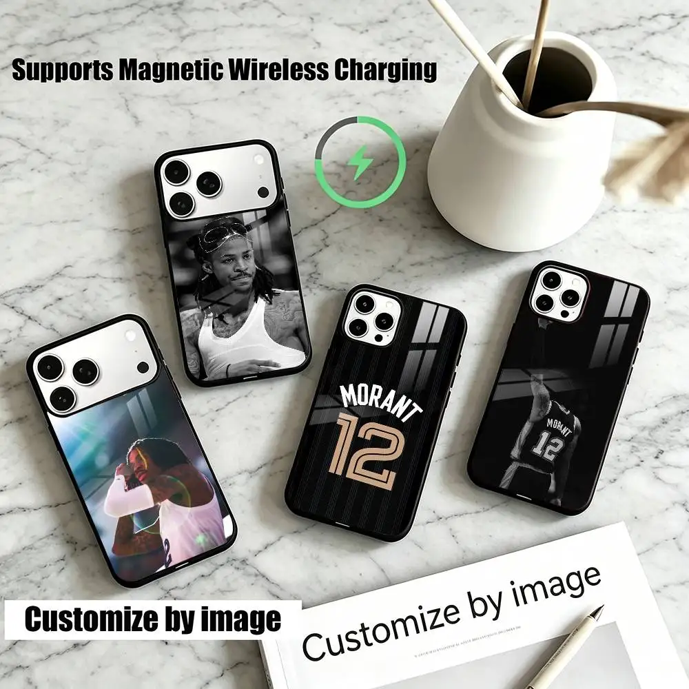 Basketball Ja M-Morants  Phone Case For iPhone18,17,16,15,14,13Plus,Pro Allows magnetic wireless charging