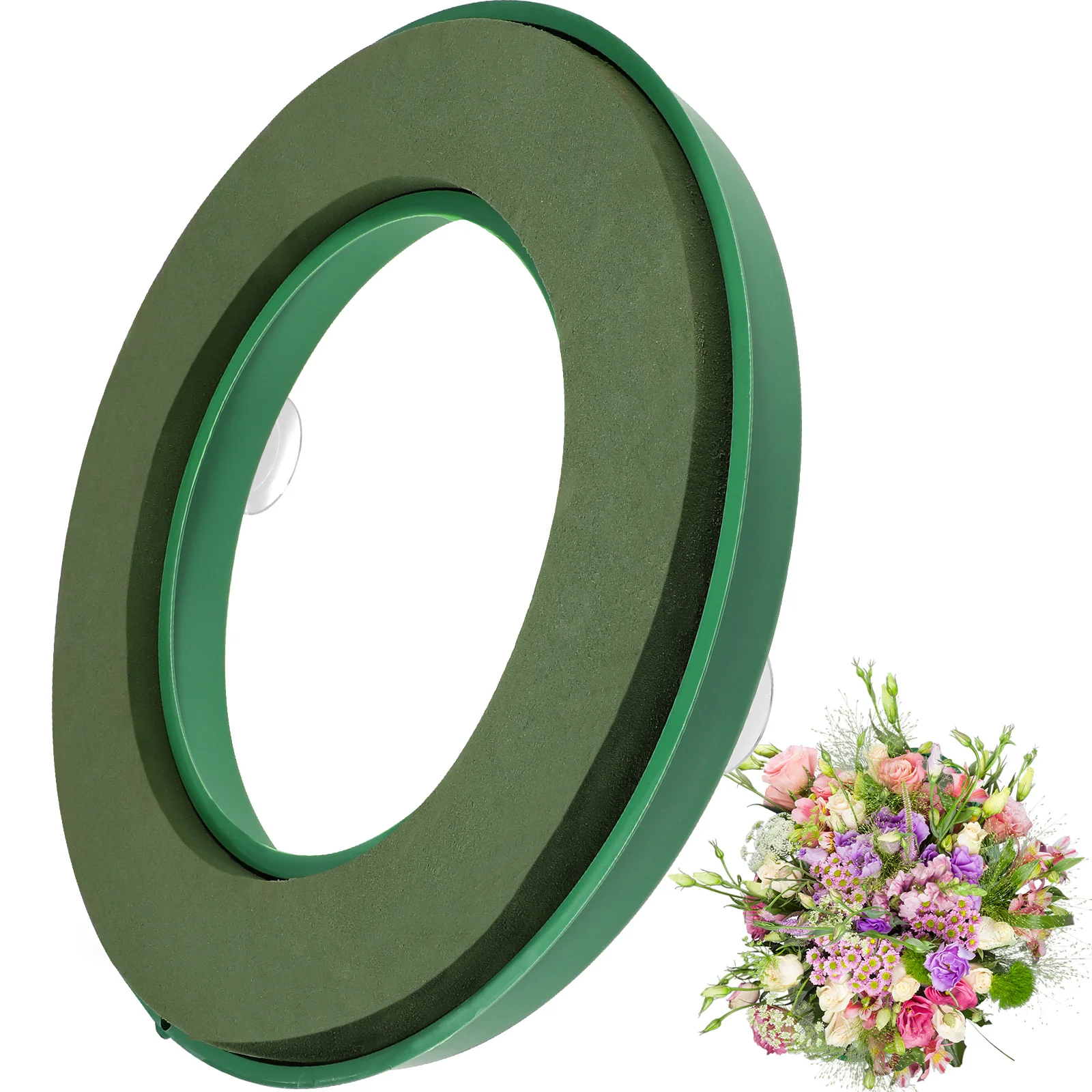 

Flower Sucker Wedding Car Front Ring Shop Supplies with Mud Florist Decoration Spong