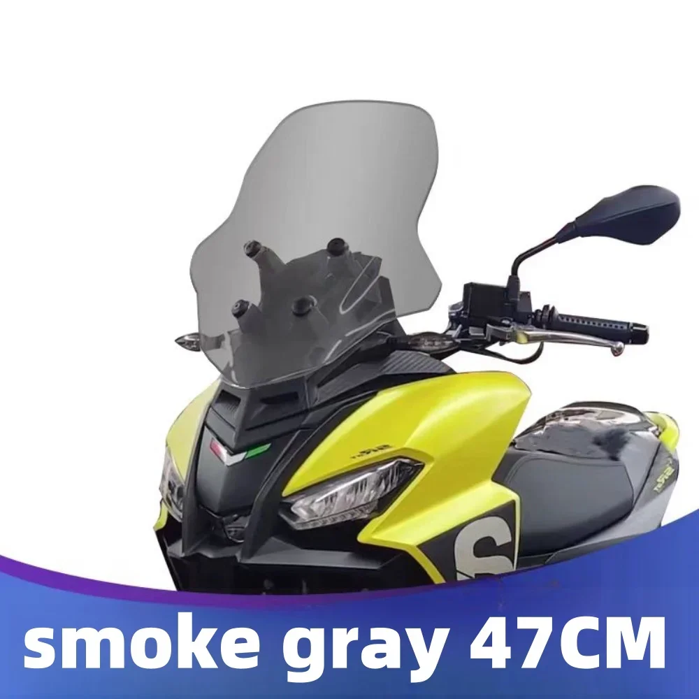 Kaca Depan Sepeda Motor Baru Cocok Aprilia SRGT200 SRGT200 Perlindungan Pelindung Angin untuk Aprilia SRGT200 SR GT 200
