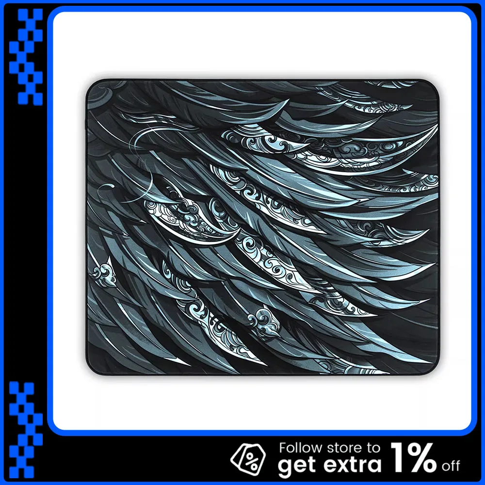 

ESPTIGER Broken Shadow Mousepad SlimFlex Anti-skid Primer Speed Control FPS Mouse Pad For CSGO Valorant APEX Pc Accessories Gift