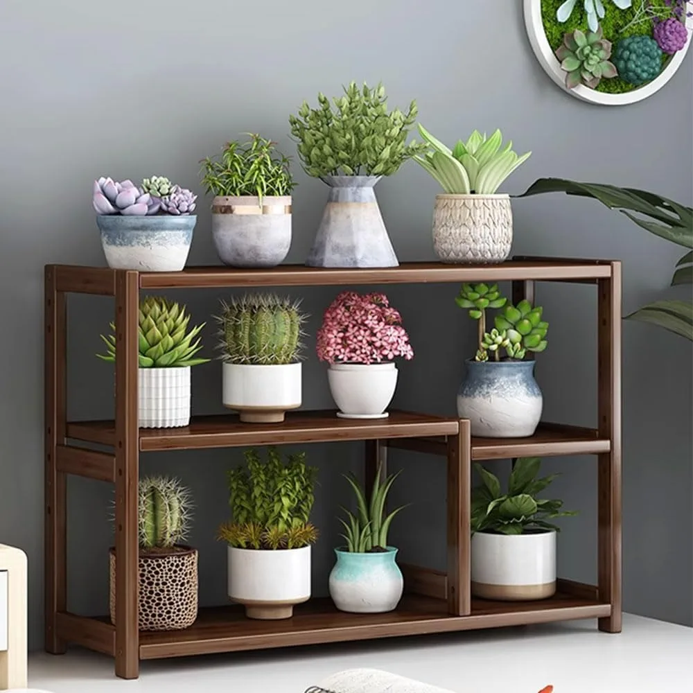 Plant Stand Rack Multi Tier Flowerpot Stand Indoor Outdoor Planter Display Shelves Multifunctional Storage