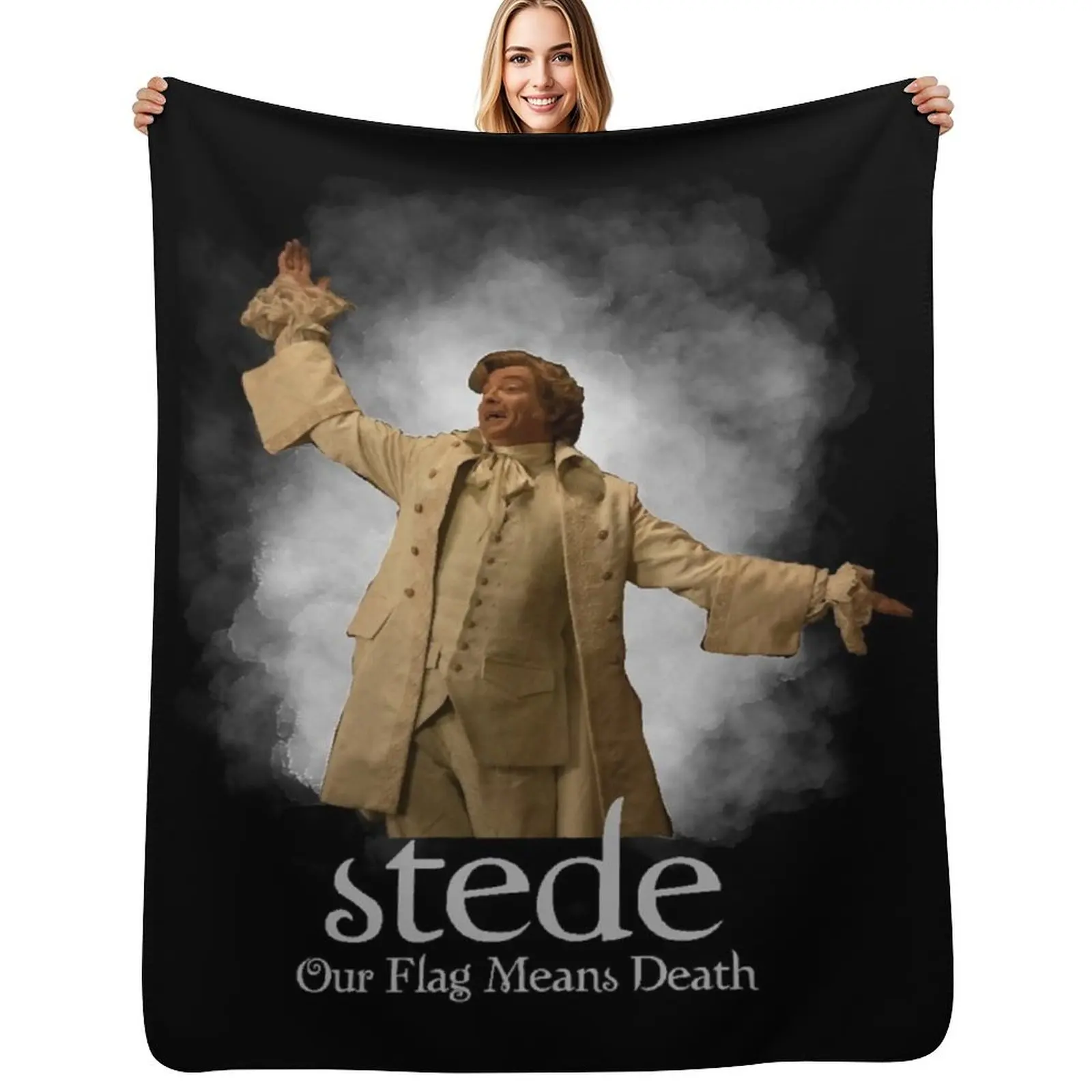 Team Stede (Blackbeard OFMD) Throw Blanket Air Conditioner Soft Blanket for Office Home