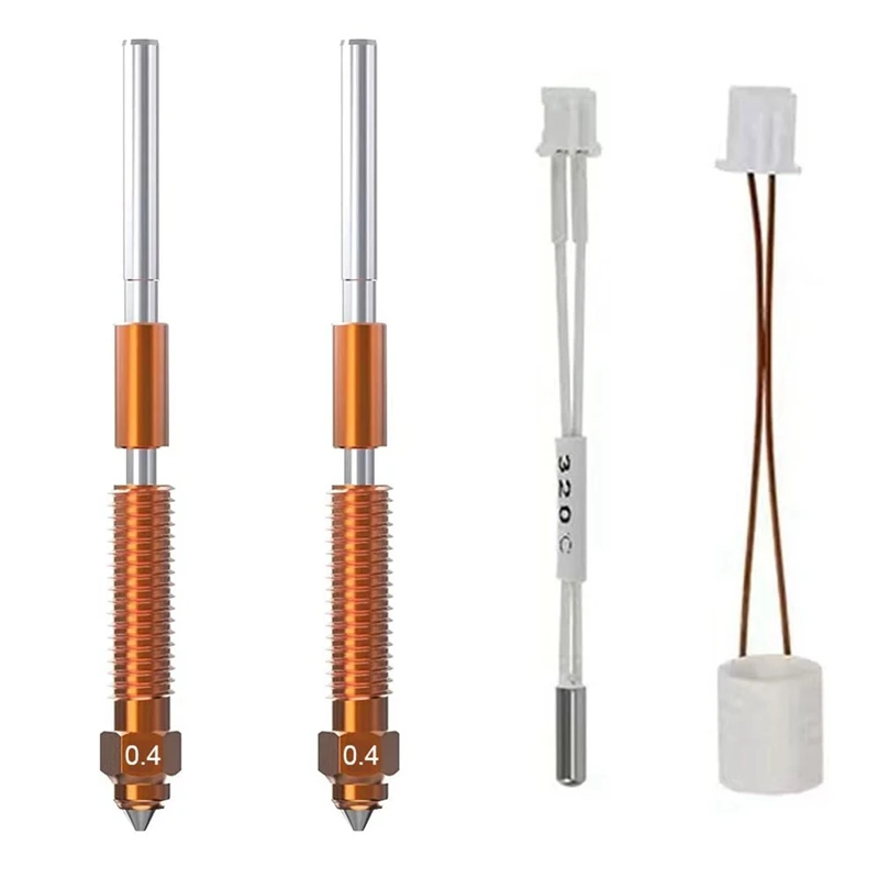 فوهات فولاذية صلبة مدمجة ، سبائك نحاسية سريعة التبديل ، تدفق عالي ، سرعة عالية ، إندر 3 ، V3 ، K1C ، K1 Max ،