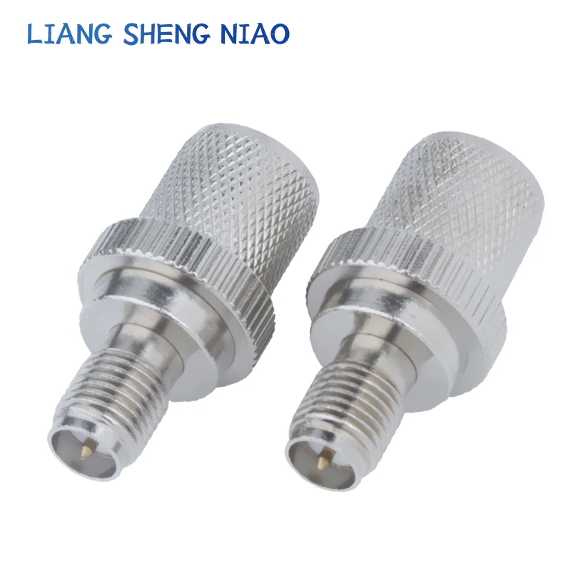 Polaridade reversa Crimp Conector Fêmea, SMA Conector Reverso, Rosca Interna, Furo Interno, RP-SMA-K-7