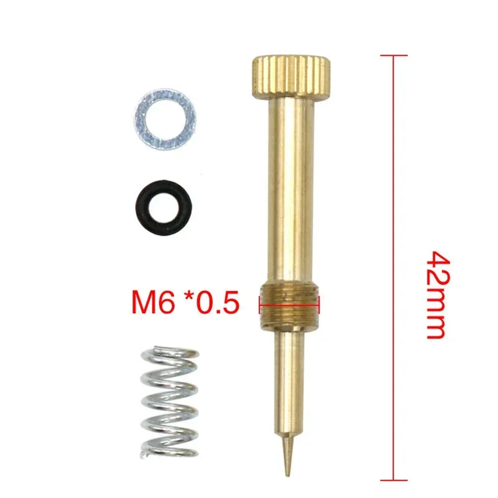 Brass Carburetor Air Fuel Mixture Screw For Mikuni VM22 Carb Off-Road ATV Bike For YBR 125 2005-2010  For YBR 125 2012