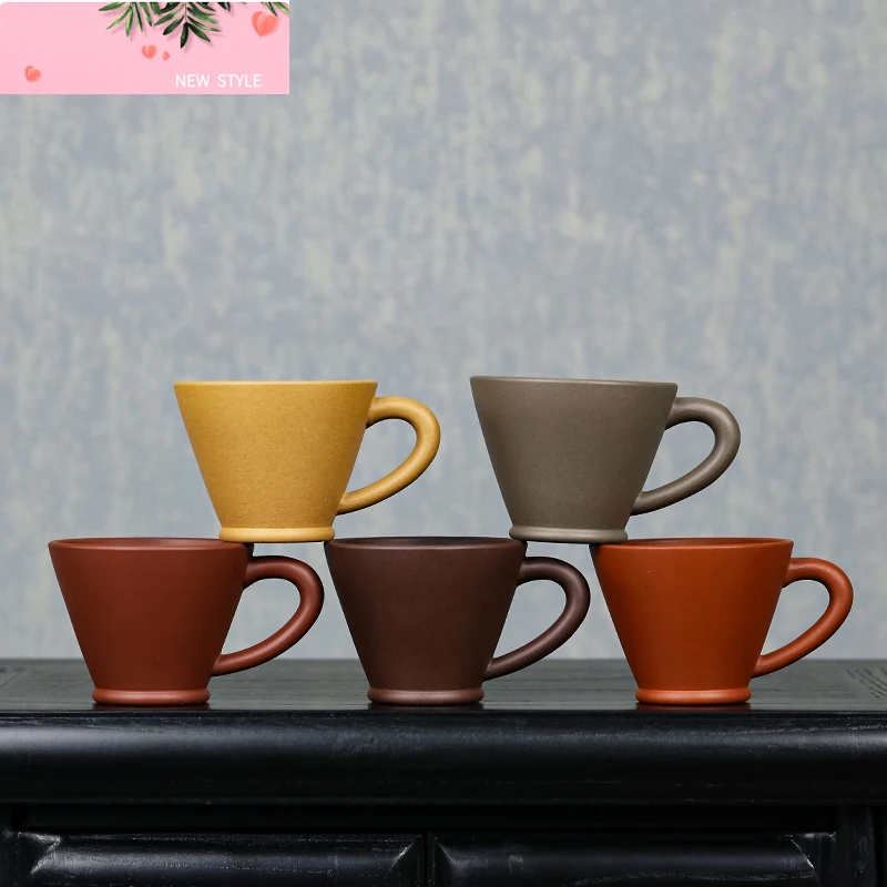 

110ml Exquisite Purple Clay Teacup Chinese Yixing Tea Cup Home Exquisite Master Cup Chinese Beauty Zisha Teacup