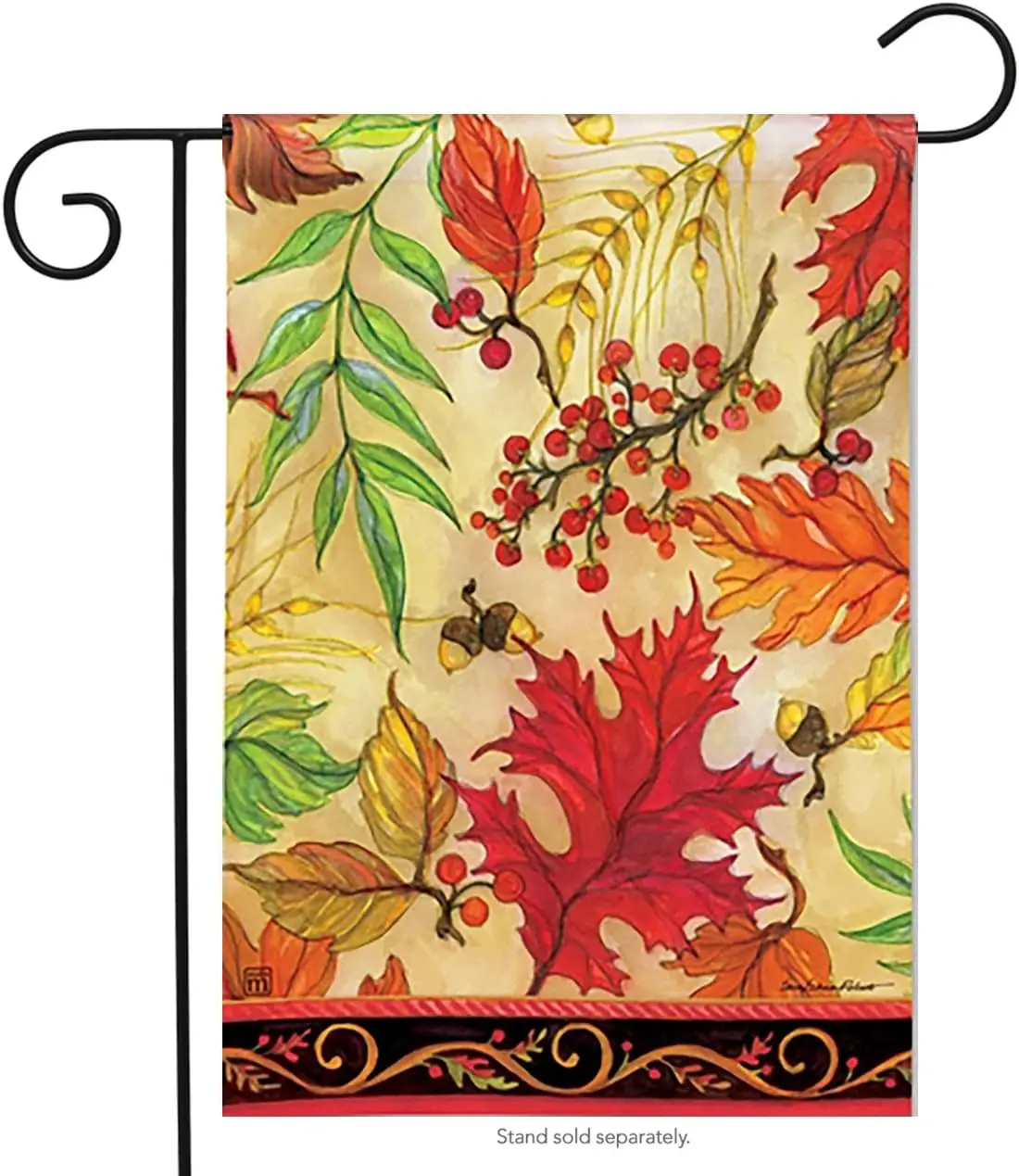 Breeze Art Blaze of Glory Garden Flag #31230 jaa