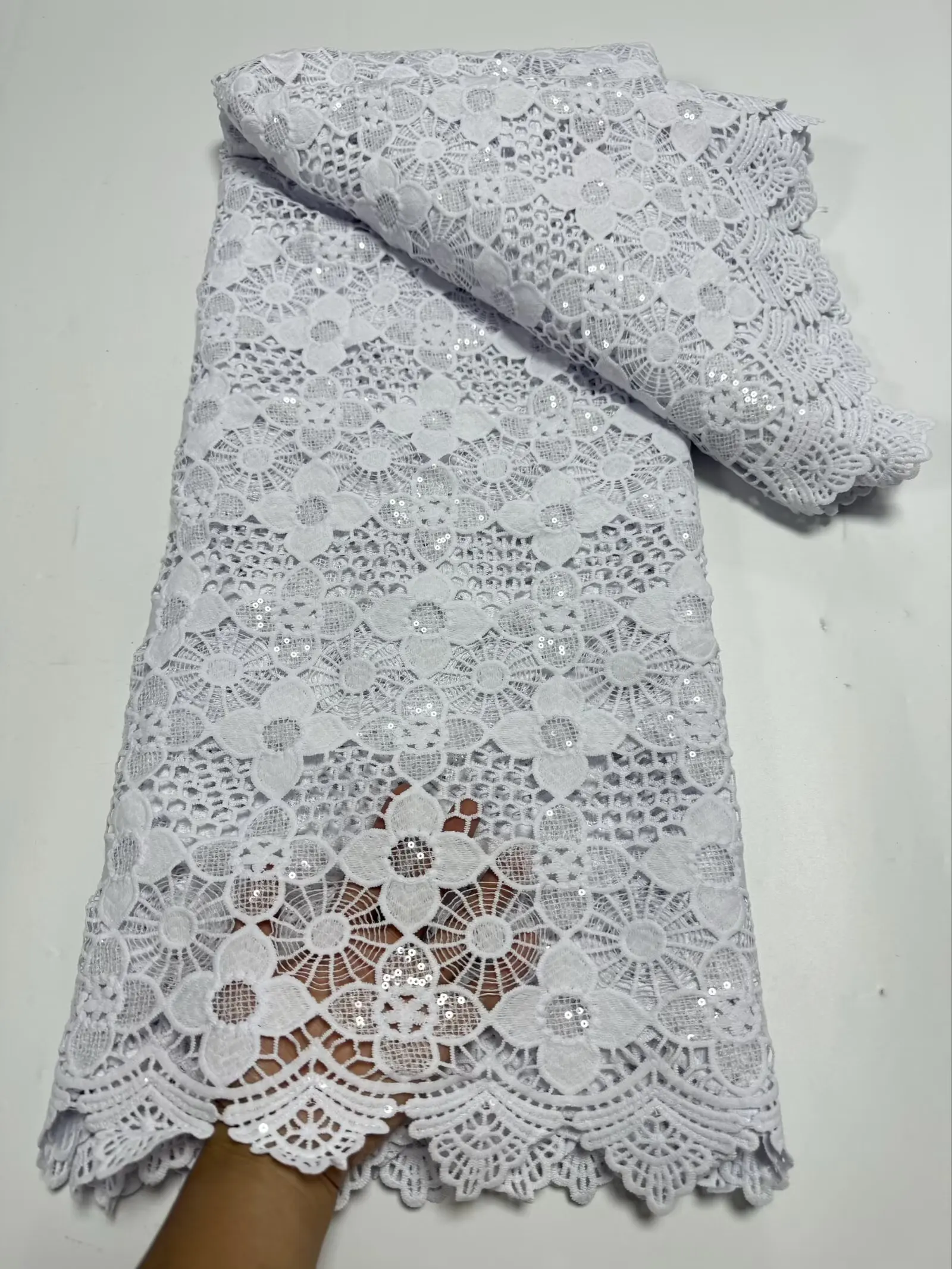 

Африканская молочная кружевная ткань 2022, высокое качество, кружевной материал, нигерийская французская гипюровая ткань, африканская кружевная ткань для женщин, свадьба