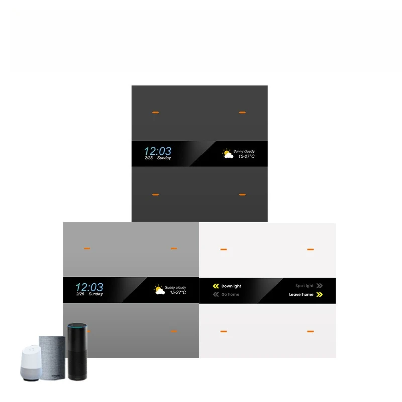 

86 European Union UK scene control 4 keys smart switch graffiti remote control smart