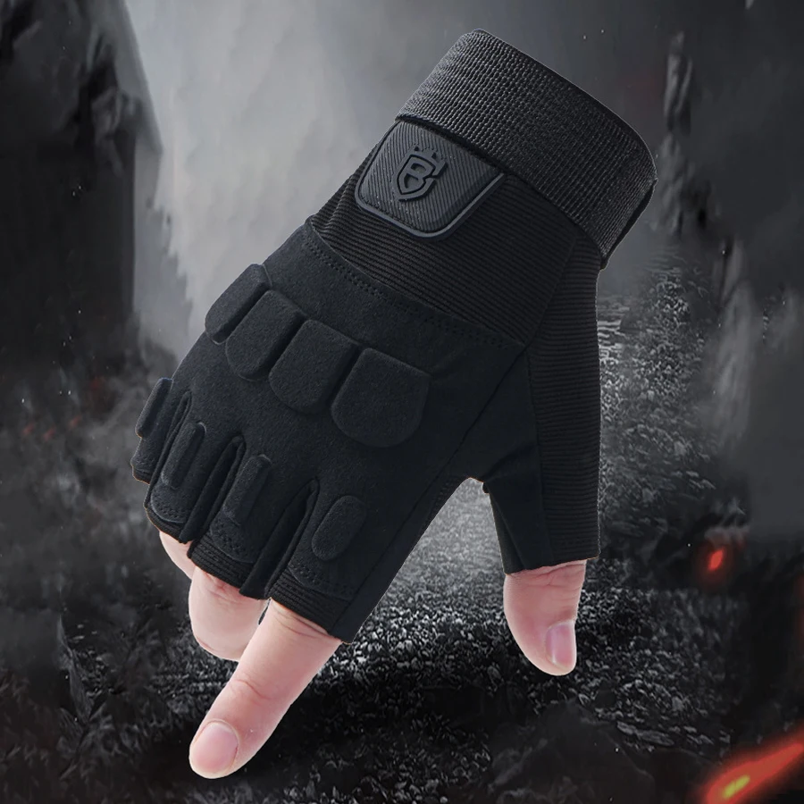 

Tactical gloves for men in spring and summer outdoor sports, cycling, hiking, anti slip training, fitness, wear resistance, and