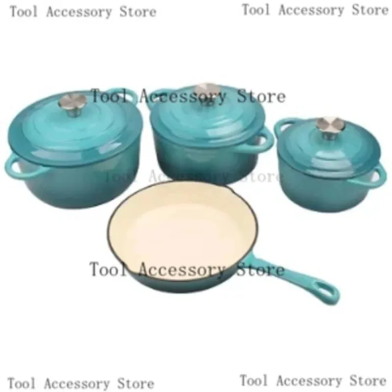 

Factory Supply Non Stick Cookware Cast Iron Enameled Pots