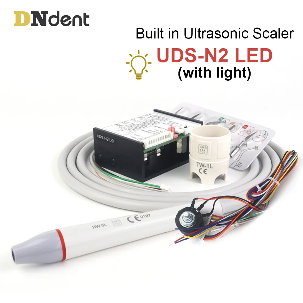 

Стоматологический встроенный ультразвуковой скалер N2, светодиодный ультразвуковой скалер для стоматологической кавитации, ультразвуковой стоматологический наконечник, отбеливание зубов