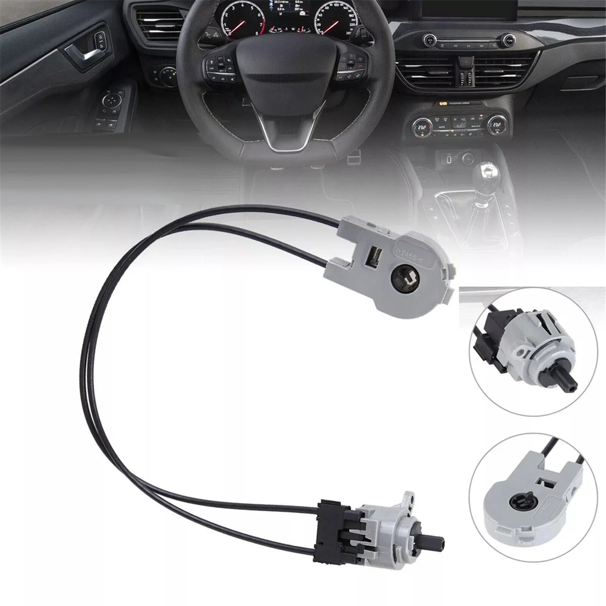 Interruptor de controle da válvula do aquecedor de ar condicionado YH-1624 2M5Z-19B888-BA para Ford Focus 2000-2007 Transit A/C Seletor Switch