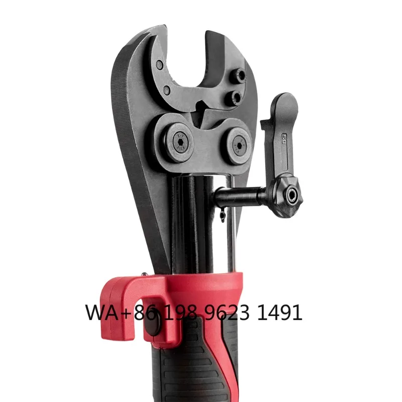 Battery Driven Hydraulic Crimp Cutter, 2 In 1 Portable  Tool for Cable Cutting and Electrical Maintenance Work