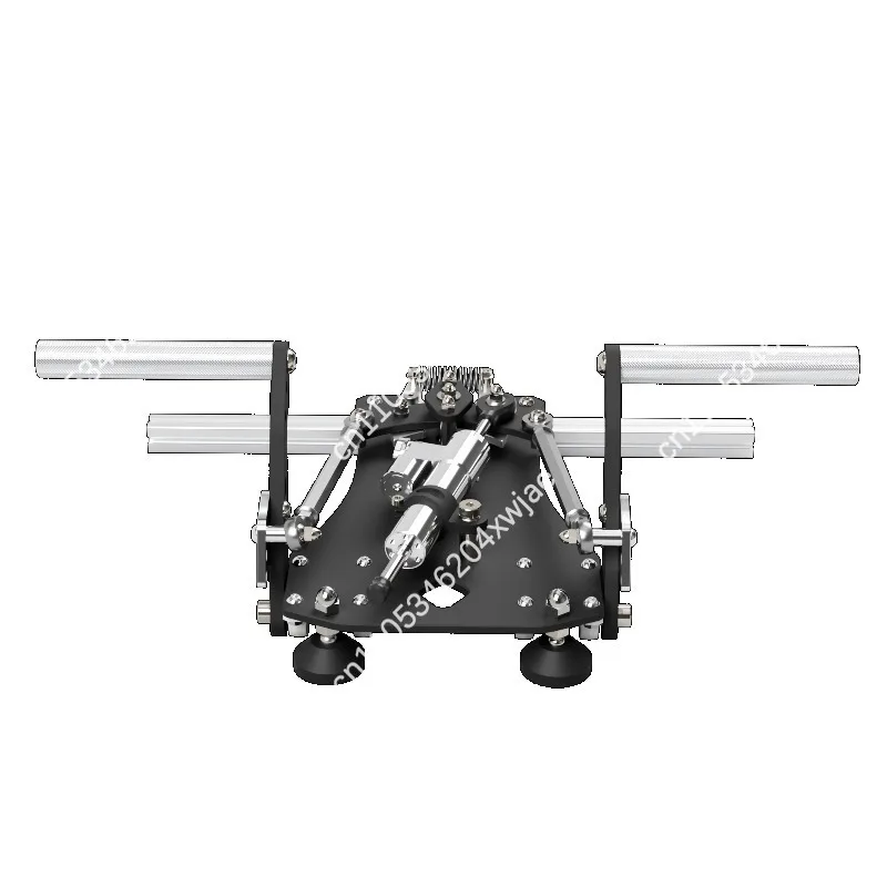 SN-1 Flight Simulator Rudder Pedals All Metal Damping Rudder With Hall Sensor Multi Angle Adjustable Flight Game Controller