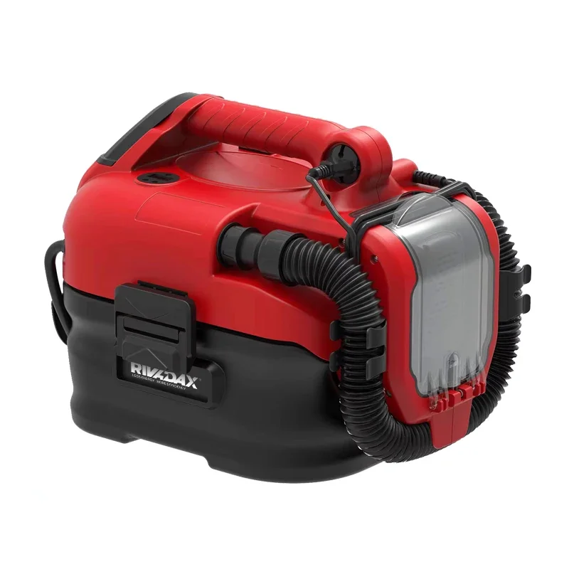 Hantechn DC18v Lithium Battery Portable Wet Dry Cyclone Vacuum Cleaner AC220v Cordless Brushless Vacuum Cleaner