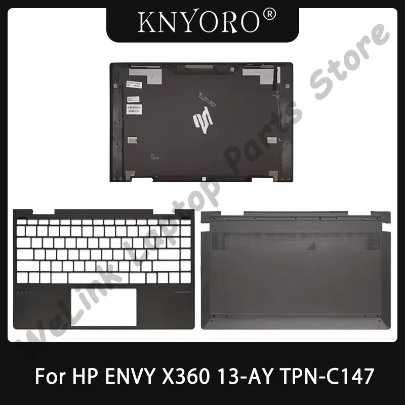 New Replace Laptop Case For HP Envy X360 13-AY TPN-C147 LCD Back Cover Top Lid Case Palmrest Upper Bottom Base 13.3 Inch Brown