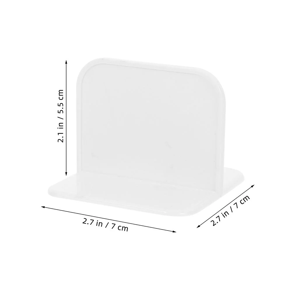 12 قطعة قاعدة استقرار روضة على شكل حرف T للأثاث جدار المراسي لا الحفر لاصق سلامة الطفل يربك خزانة رف الكتب الآمنة #2